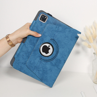 Rotation Denim Cover For New iPad Mini Air Pro IPC07 - Thumbnail 2