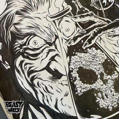 Spookhouse ink art - Thumbnail 1