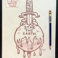 STABBIN' MILLIONS ink OR pencil artwork - Thumbnail 2