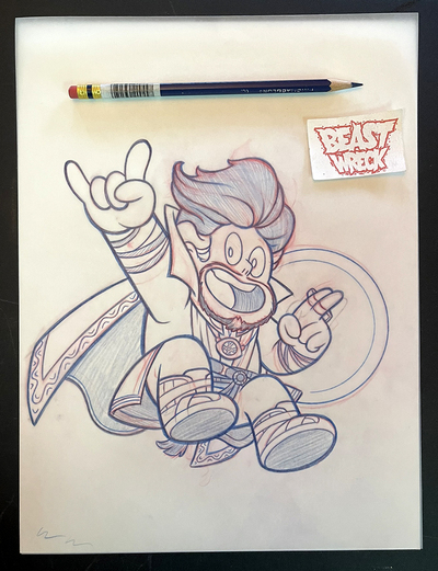 STEVEN MULTIVERSE pencil art