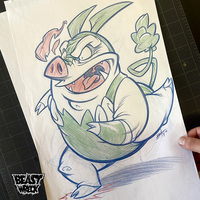 POKEMON: TEPIG pencil artwork - Thumbnail 2