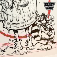 BE A TRASH CAN inked artwork - Thumbnail 2