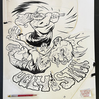 UGLY STICK inked artwork - Thumbnail 1