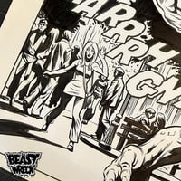ZOMBIE CAGE FIGHTER Comic Cover Variant ink artwork - Thumbnail 7