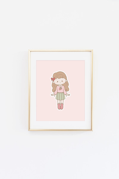 Strawberry Cutie Print