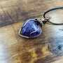 Amethyst Heart Pendant-2