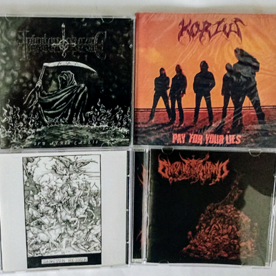 Infinitum obscure, korzus, liturgia , onslaught kommand cds - Thumbnail 1