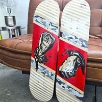 Art Skateboard by Kike Yido "I Refuse"  - Thumbnail 3