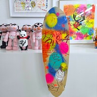 Art Skateboard by Judas Arrrieta "Big Uproar"  - Thumbnail 4
