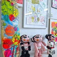 Art Skateboard by Judas Arrieta "Nobody is born whole"  - Thumbnail 8