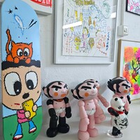 Art Skateboard by Celipe Perroloco "FOMO"  - Thumbnail 7