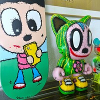 Art Skateboard by Celipe Perroloco "FOMO"  - Thumbnail 5