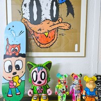 Art Skateboard by Celipe Perroloco "FOMO"  - Thumbnail 8