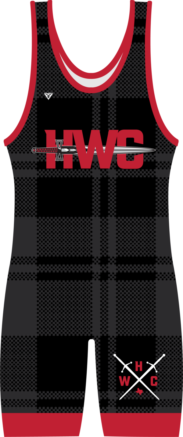 HWC boys club red singlet