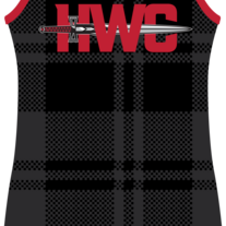 HWC boys club red singlet