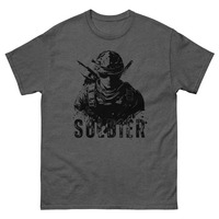 Unisex classic tee\\ Brave Spirit Soldier Tee. A bold design that embodies courage, resilience, and unwavering spirit - Thumbnail 8