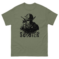 Unisex classic tee\\ Brave Spirit Soldier Tee. A bold design that embodies courage, resilience, and unwavering spirit - Thumbnail 12