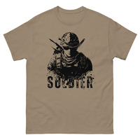 Unisex classic tee\\ Brave Spirit Soldier Tee. A bold design that embodies courage, resilience, and unwavering spirit - Thumbnail 16