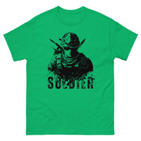 Unisex classic tee\\ Brave Spirit Soldier Tee. A bold design that embodies courage, resilience, and unwavering spirit - Thumbnail 18