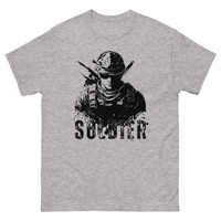 Unisex classic tee\\ Brave Spirit Soldier Tee. A bold design that embodies courage, resilience, and unwavering spirit - Thumbnail 26