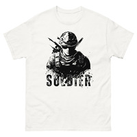 Unisex classic tee\\ Brave Spirit Soldier Tee. A bold design that embodies courage, resilience, and unwavering spirit - Thumbnail 40