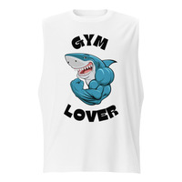 Muscle Shirt\\Unleash your inner beast with the Shark Mode Gym Tee. Perfect for gym lovers who are always ready to crush their goals with power  - Thumbnail 4