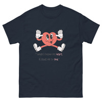 Unisex classic tee\\Love always finds the way. The Hearts Path Tee, a sweet and meaningful design for those who follow their heart  - Thumbnail 7