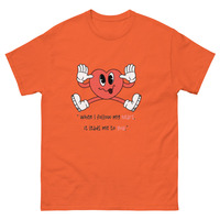 Unisex classic tee\\Love always finds the way. The Hearts Path Tee, a sweet and meaningful design for those who follow their heart  - Thumbnail 27