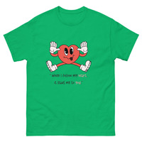 Unisex classic tee\\Love always finds the way. The Hearts Path Tee, a sweet and meaningful design for those who follow their heart  - Thumbnail 31