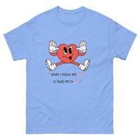 Unisex classic tee\\Love always finds the way. The Hearts Path Tee, a sweet and meaningful design for those who follow their heart  - Thumbnail 33