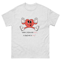 Unisex classic tee\\Love always finds the way. The Hearts Path Tee, a sweet and meaningful design for those who follow their heart  - Thumbnail 45