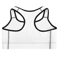 Sports bra\\Crafted for comfort and support, the Floral Bliss Sports Bra brings strength, style, and a touch of nature to your workout - Thumbnail 14