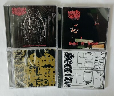 PROFANE ORDER, PERVERTED CEREMONY, SECT PIG Cds