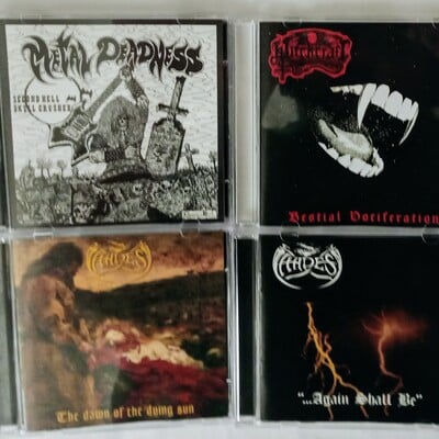 Second hell- skullcrusher, hades  cds - Thumbnail 1
