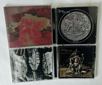 CHAOS ECHOES, STARGAZER, ADVERSARIAL, ANTEDILUVIAN Cds
