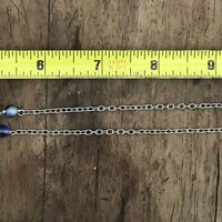 Glittery Snowflake Necklace - Thumbnail 1