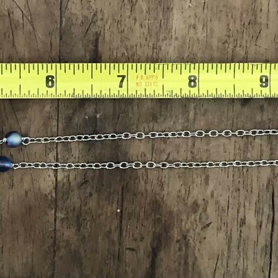 Glittery snowflake necklace