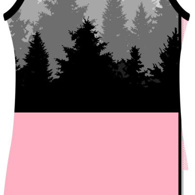 Hwc girls club pink singlet