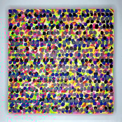 "painting #6 for hide-bright hall" ---- by mark rice 