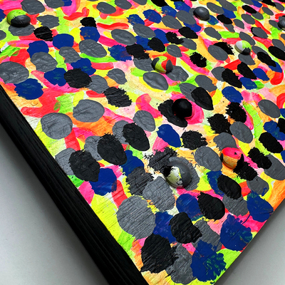 "painting #6 for hide-bright hall" ---- by mark rice 