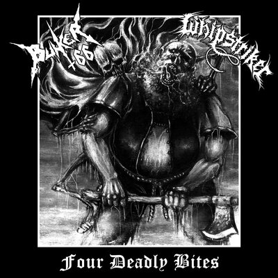 Whipstriker/Bunker 66 Four Deadly Bites split 7"