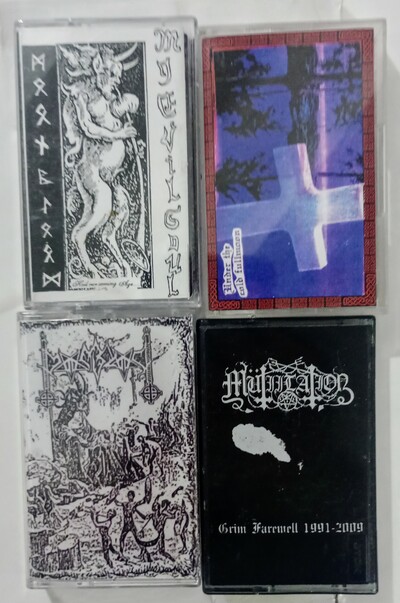MOONBLOOD, MUTIILATION  Tapes 