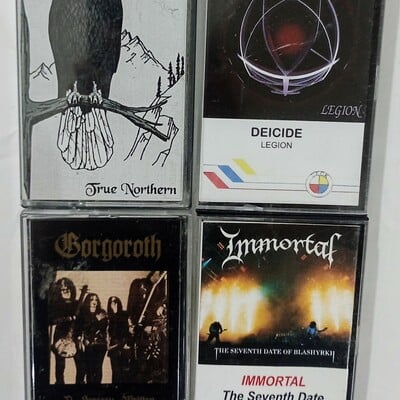Det hedenske folk, deicide , gorgoroth, immortal tapes  - Thumbnail 2