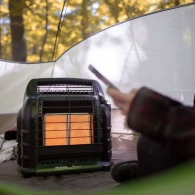 Green big buddy portable liquid propane heater – 4,000-18,000 btu