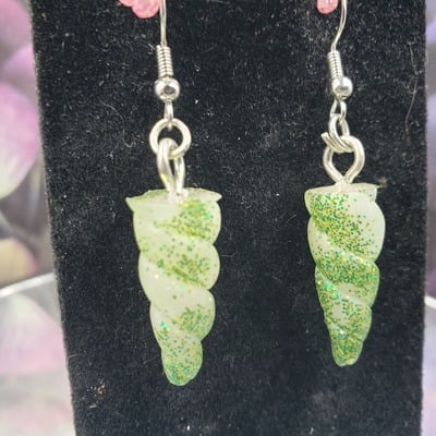 Glitter unicorn earrings (multi listing)