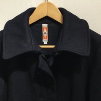 Christophe Lemaire navy wool coat  - Thumbnail 3