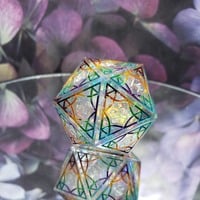 Prismatic Spray 40mm Stained Glass Single - Thumbnail 1