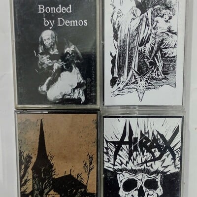 Exodus, evol, grift, hirax tapes  - Thumbnail 1