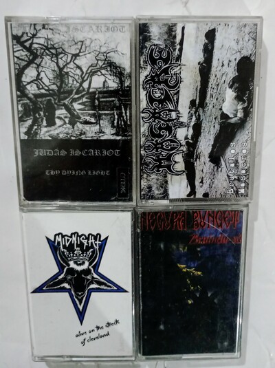 JUDAS ISCARIOT, MASACRE , MIDNIGHT, NEGURA BUNGET Tapes 