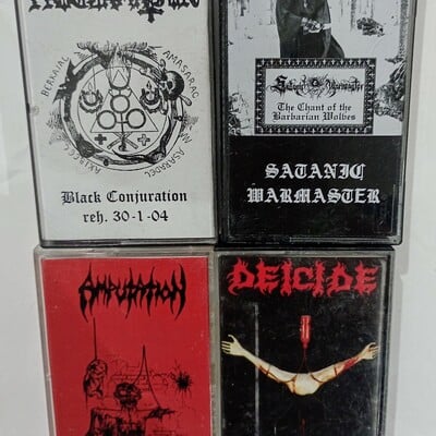 Proclamation, satÁnic warmaster, amputation, deicide tapes  - Thumbnail 1
